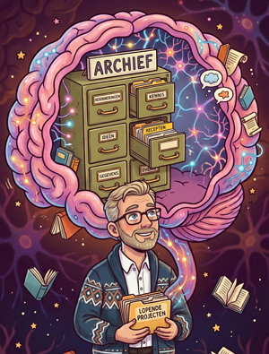 gebruik je brein niet als archief