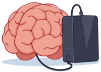 Je brein is geen harde schrijf