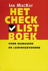 Meer informatie over dit checklistboek voor managers en leidinggevend (cadeau tip)