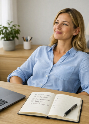 Takenlijst die rust geeft en structuur