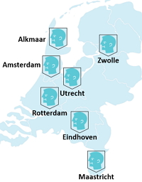 Timemanagement Alkmaar, Amsterdam, Zwolle, Utrecht, Rotterdam, Eindhoven, Maastricht