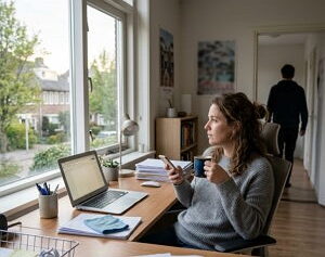 Uitstelgedrag procrastineren thuiswerken kantoor