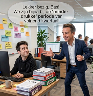 Wekelijks review einde van de week op vrijdag
