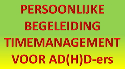 timemanagement add adhd begeleiding 1 op 1